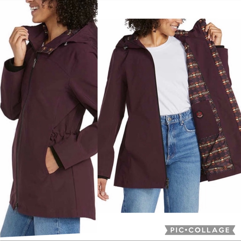 Pendleton Plum Purple Rain Jacket - image 1